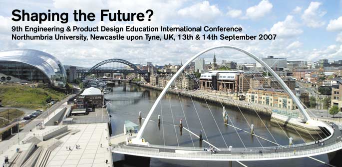 Shaping the Future? 9th Engineering & product Design education International Conference